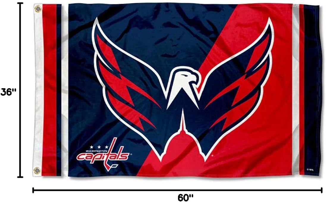 Washington Capitals Eagle Flag 3x5 Banner - Image 8