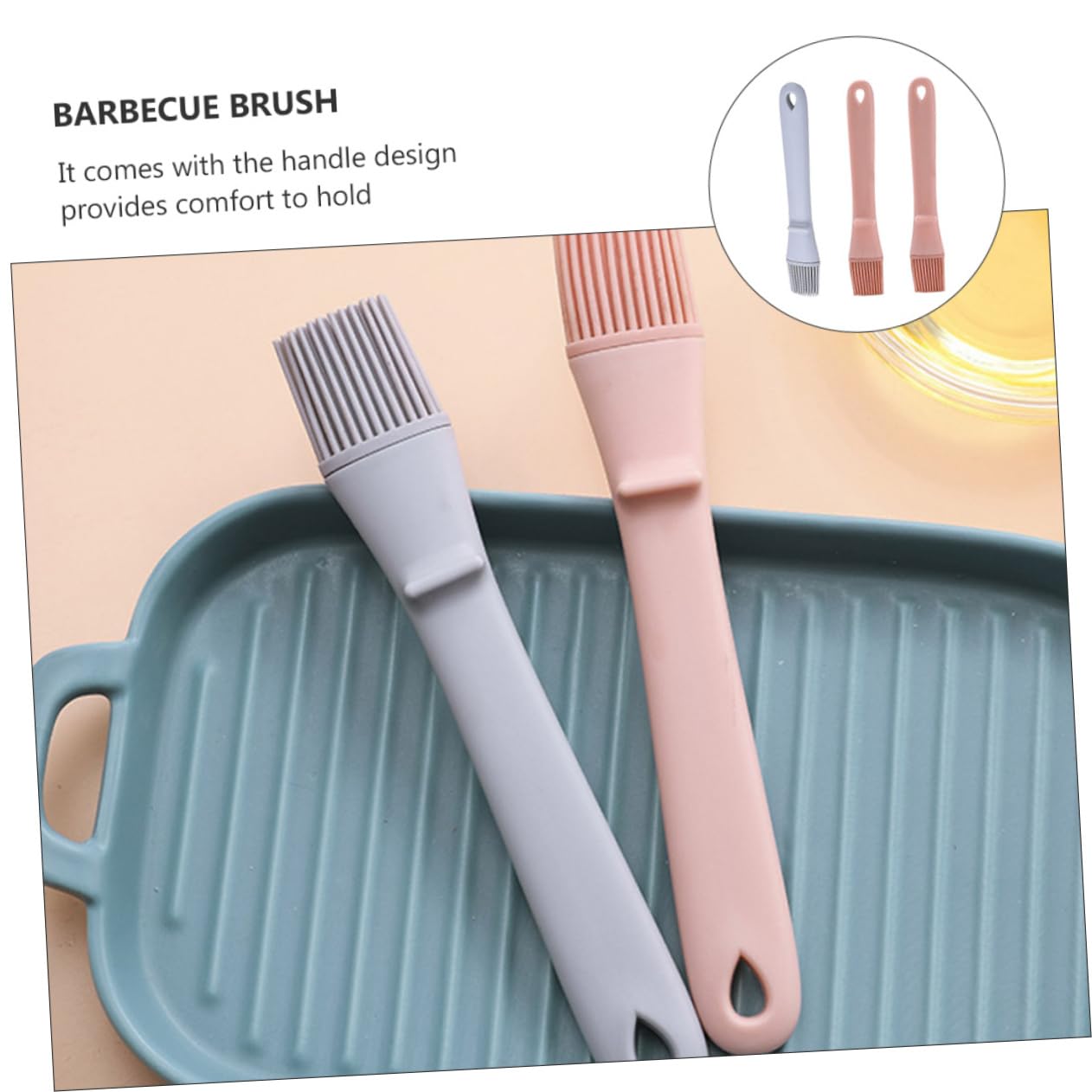 Toddmomy 9stücke Teiliges Silikon Backpinsel Hitzebeständige Küchenbürsten Für Bbq Grill Und Backen Lebensmittelechtes Material Bequemes Design Für Outdoor-feste Und Picknicks
