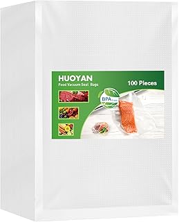 100 PCS 20X30cm Food preservation bags Textured Food storage bag Vacuum Food Sealer Bags,Vacuum Freezer Storage Bag Thick ...