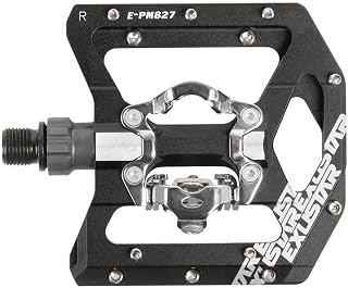 Exustar E-PM827 Alu Fahrrad-Pedale (Shimano SPD kompatibel) // MTB/Trekking