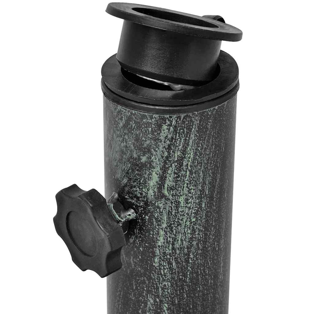 Supporto per ombrellone in ghisa, 12 kg, stabile, con adattatore, per tubi di diametro 35, 38, 48 mm, per balcone, terrazza, giardino, patio