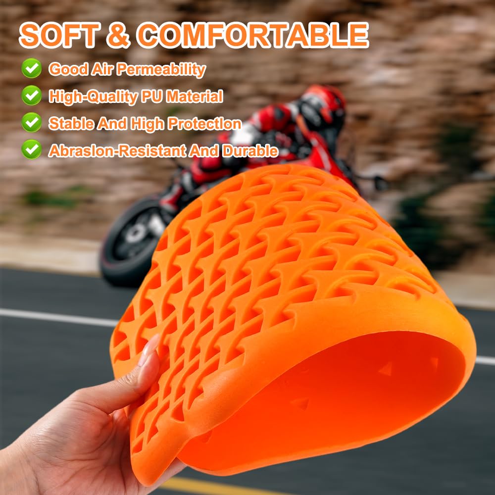 Motocyklowy ochraniacz pleców, zdejmowany ochraniacz na plecy motocyklowe, oddychające ochraniacze motocyklowe 42 x 23 cm, miękki komfortowy ochraniacz na plecy do motocykla, jazdy na nartach i | Zdejmowany, oddychający, miękki komfort, do motocykli, jazd