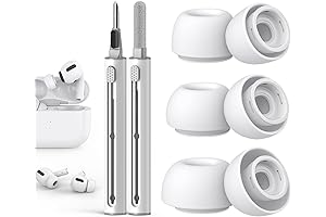 Compatible with Apple AirPods Pro 2nd/1st Generation Replacement Ear Tips, with Noise...