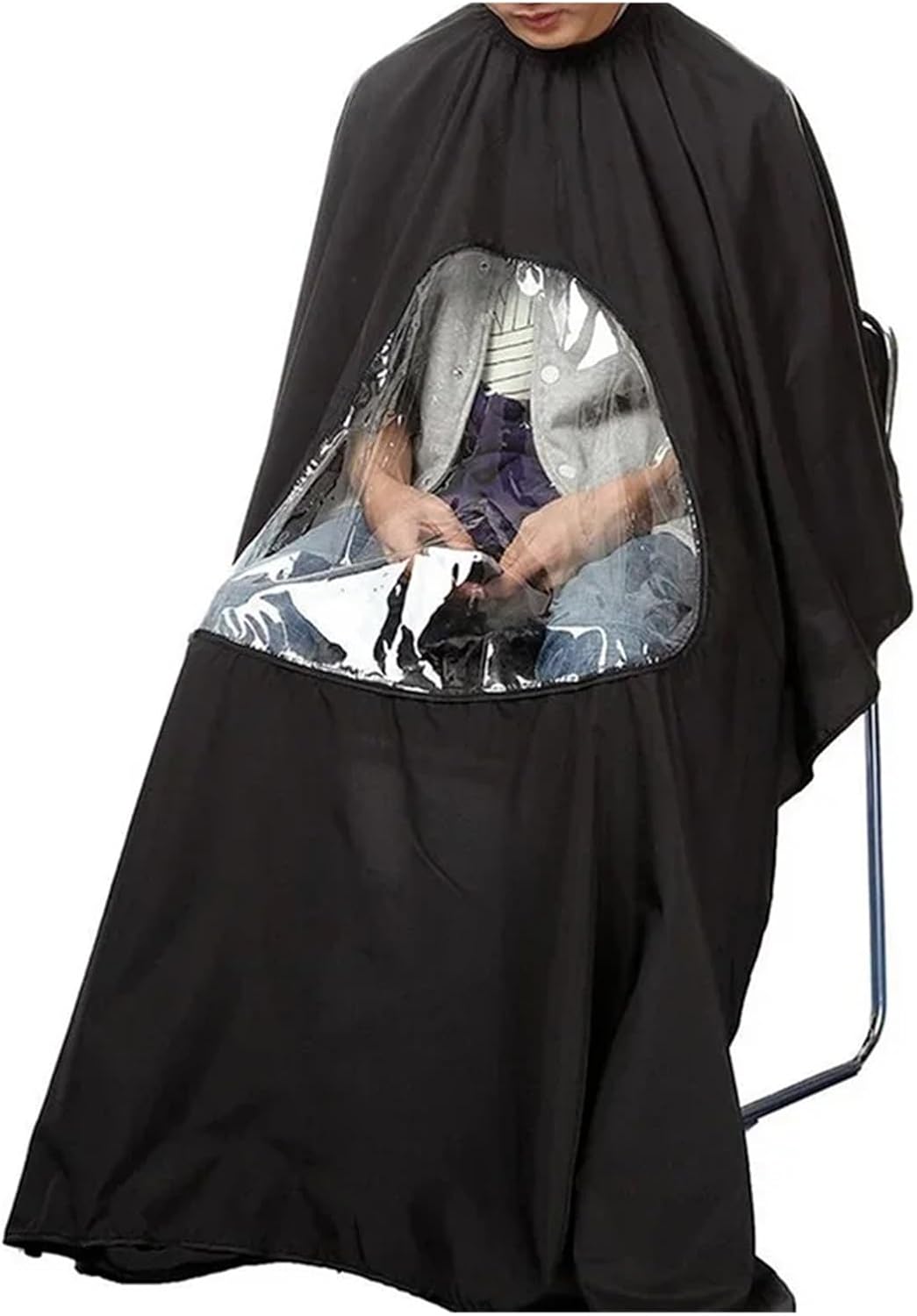 Salon Apron Waterproof Cape Barber Styling Tool Hairdresser Visible Hair Cutting Hairdressing Gown