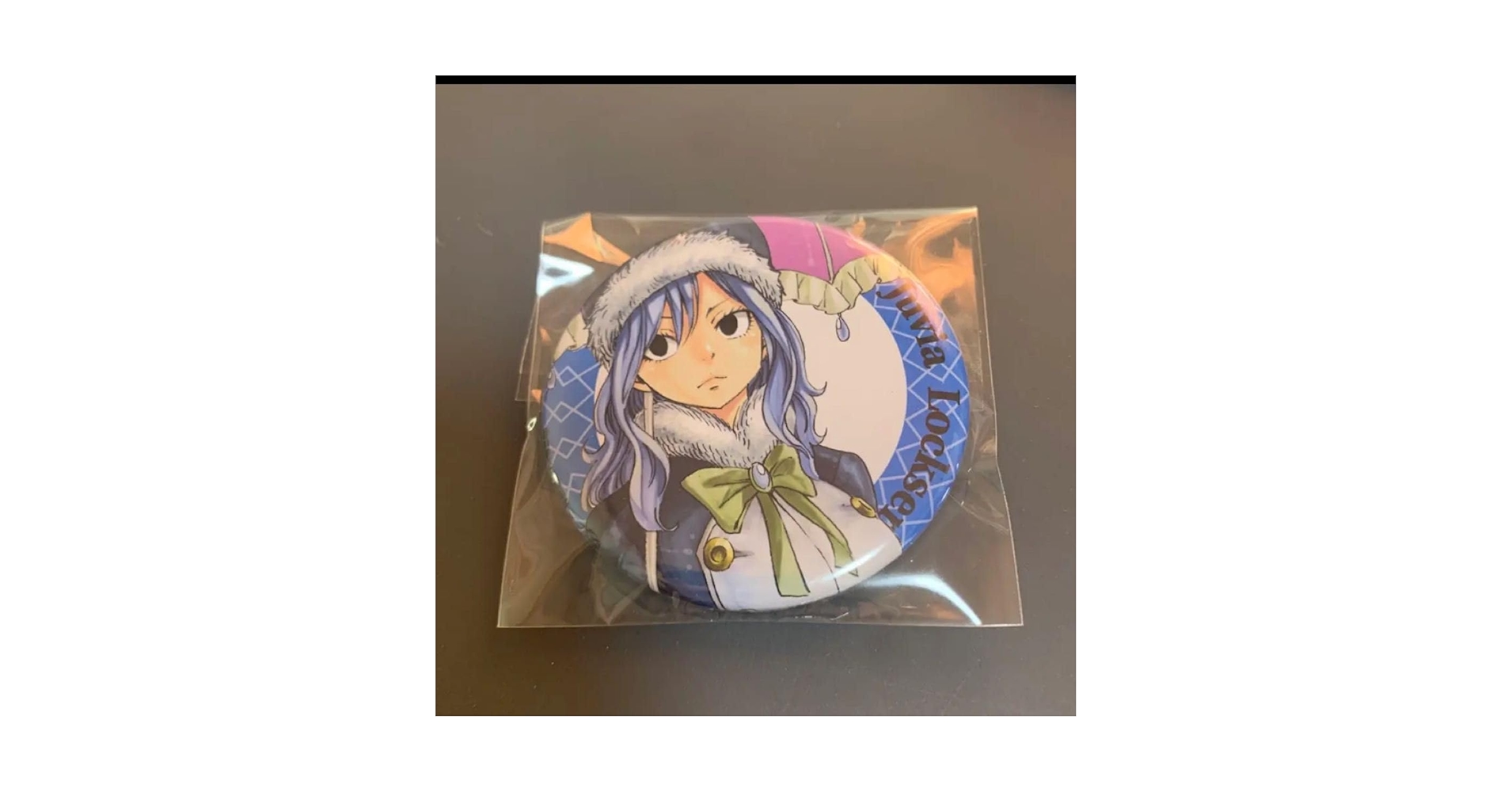 フェアリーテイル ファイナルシリーズ記念展 マルイ  グレイ　ジュビア　缶バッジ フェアリーテイル ファイナルシリーズ記念展 マルイ グレイ