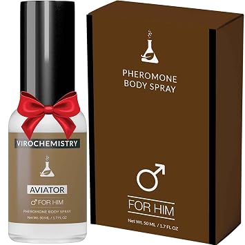 Pheromones to Attract Women for Men Aviator Body Spray - Bold, Extra Strength Human Pheromones Fragrance Body Spray - 50ml Human Grade Pheromones to Attract Women