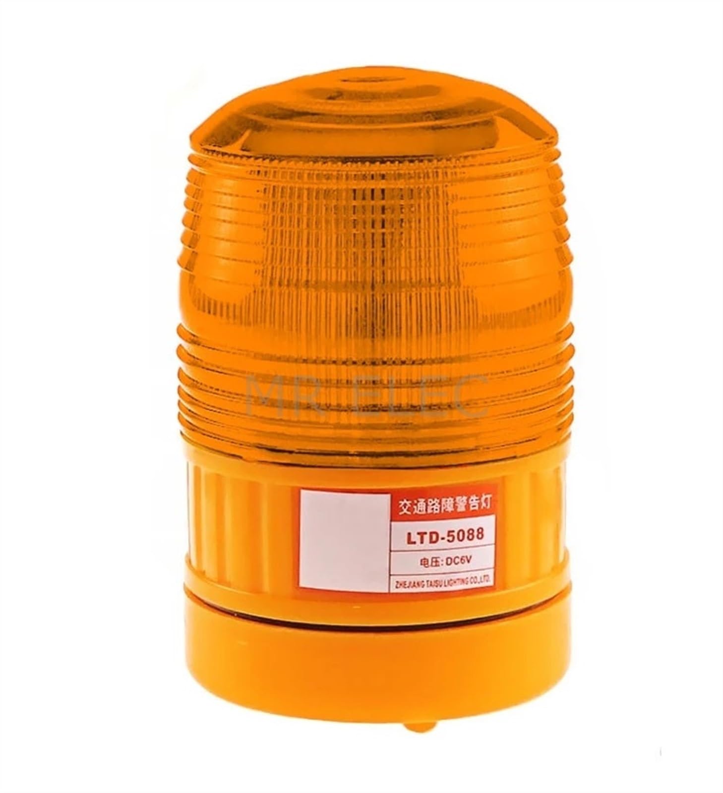 1 szt. LTE-5088 zasilany baterią DC 6 V ekran LED lampa błyskowa LED alarm stroboskopowy czerwone żółte światło ostrzegawcze bez dźwięku (zielone)