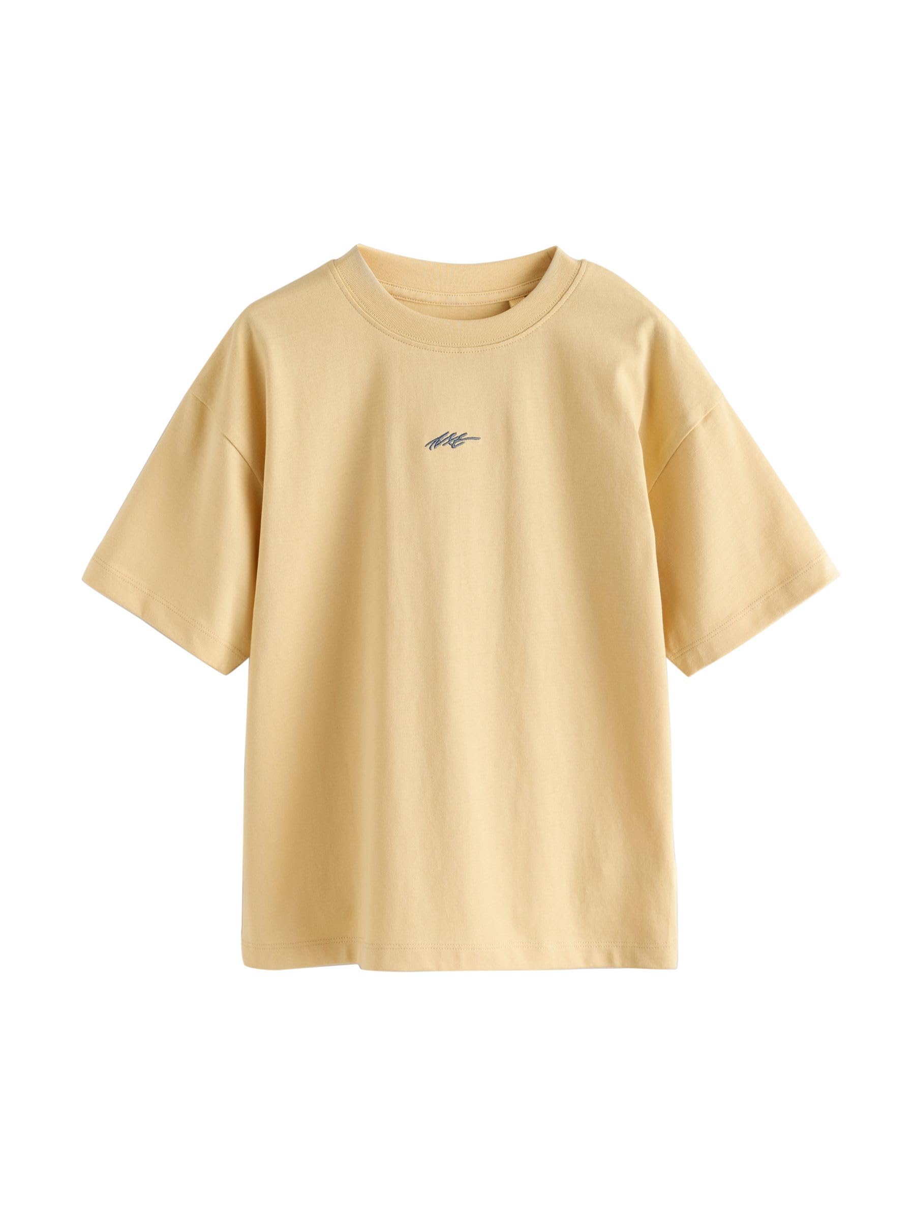 NEXT Jungen T-Shirt mit Grafik und kurzen Ärmeln, 4er-Pack