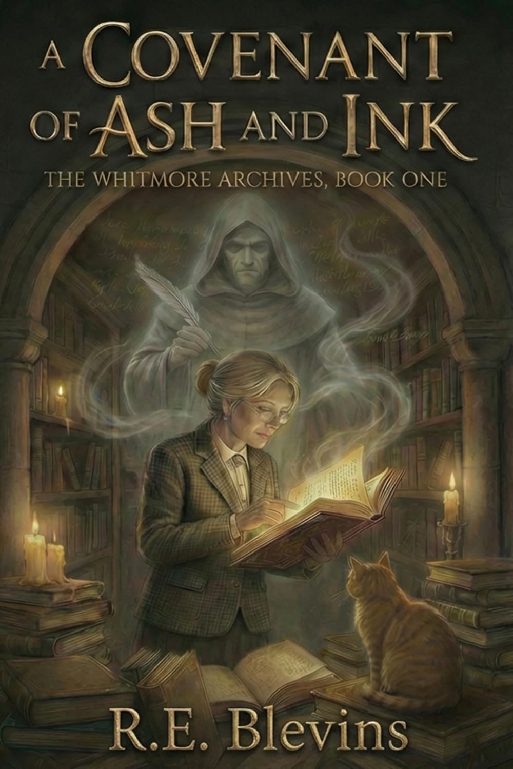 A Covenant of Ash and Ink: A Cozy Dark Academia Novel (The Whitmore Archives)