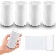 4 Rolls Travel Toilet Paper,Portable Camper Toilet Paper,Independent Packaging Travel Toilets Papers to go Packs,Coreless Toilets Papers for Rv,Camping,Backpacking and Boat
