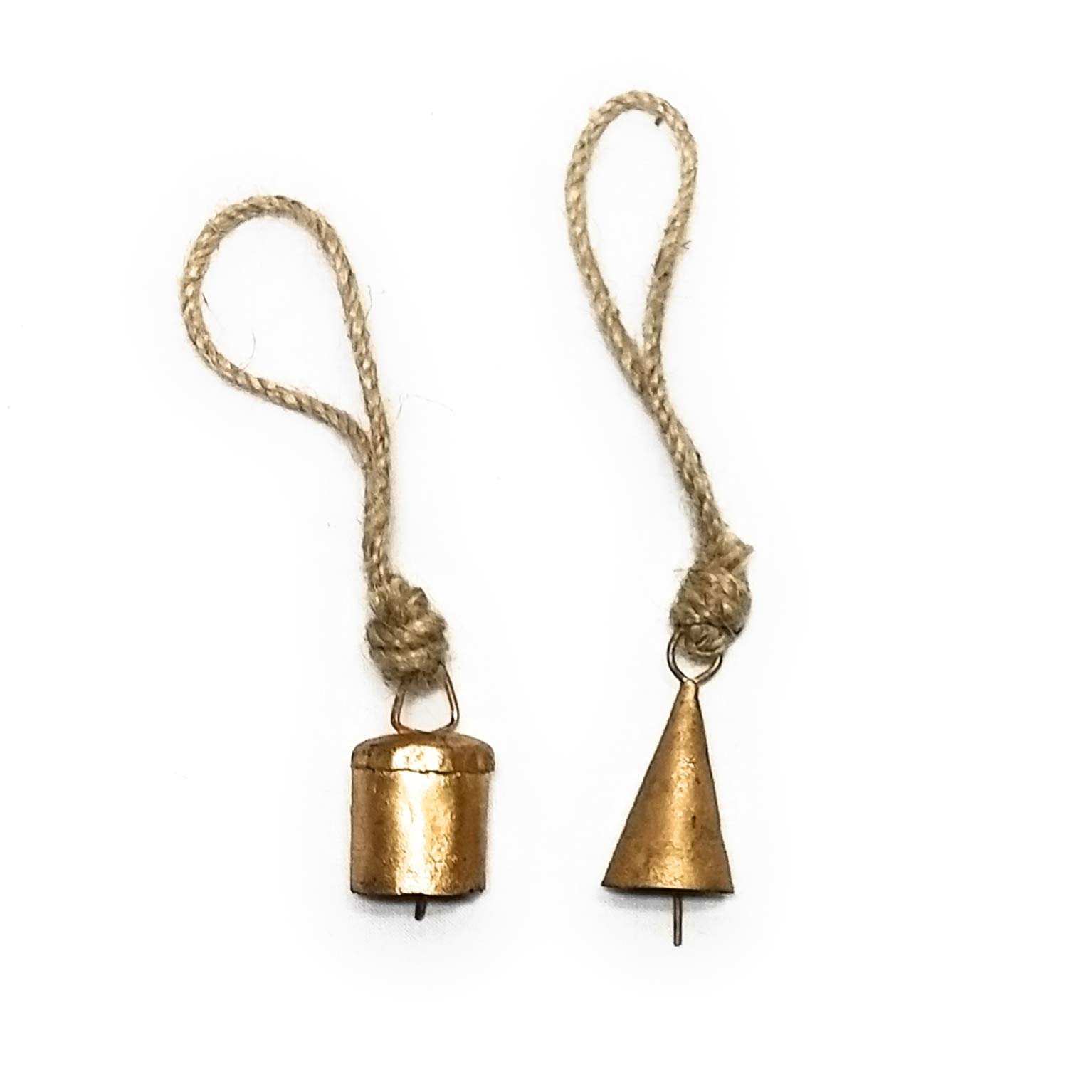 Vintage Metal Bells - Rustic Decor & Wind Chimes -2