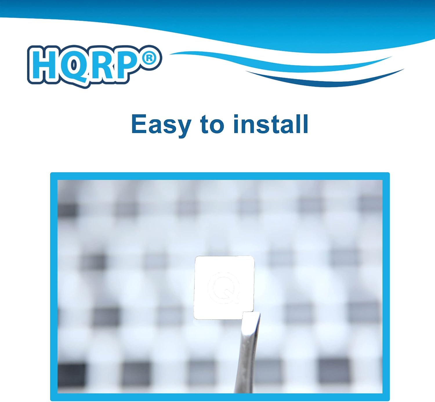 HQRP 20-Pack Education Blank Keyboard Stickers Non Transparent White Background for All PC, Notebooks, Laptops