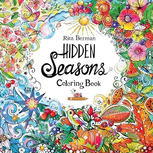 Amazon | Hidden Seasons Coloring Book: Color and Breathe (A Rita Berman ...