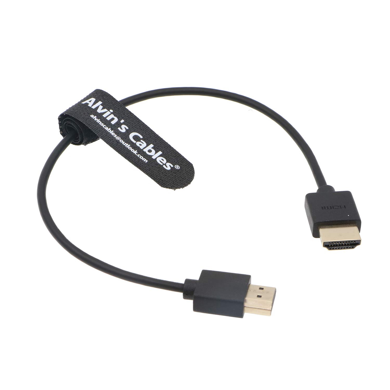 Alvin’s Cables 8K 2.1 Full HDMI Braided Coiled-Cable for Atomos Ninja-V 4K-60P Record from Z-CAM for Canon-C70, for Sony A7S3,A9,A74(18 to 28 Inch) — view 25