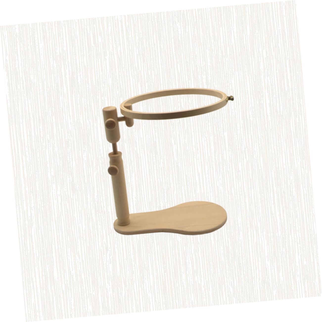 Verstellbarer Drehbarer Holz Stickrahmen 24cm für Kreuzstich