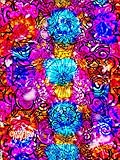 Majestic, Jewel Colored, Electric, Ethereal Roses, Star-Detailed, 8x11 Page, Hardcover Journal, Art Pad, Sketchbook, Drawing Book: Created With ... By: Artist Mary Elisabeth Linder @ MaryEMade