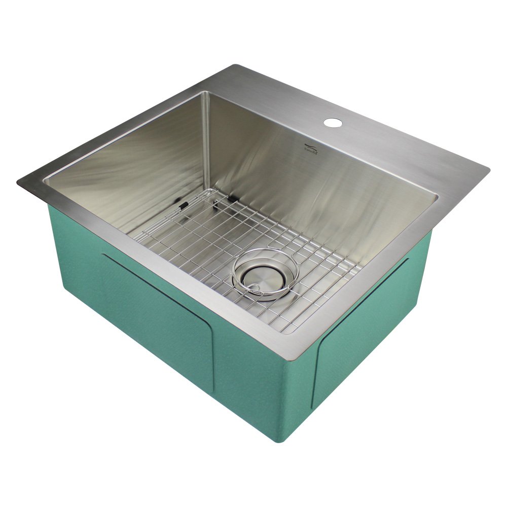 Évier de cuisine Transolid calibre 16 en inox premium DTSB232210