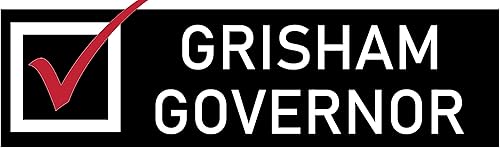 Michelle Grisham Bumper Sticker - Vote for Michelle Grisham for New Mexico Governor Sticker Decal Car Sticker - Made in USA Vote Elect Red Checkmark