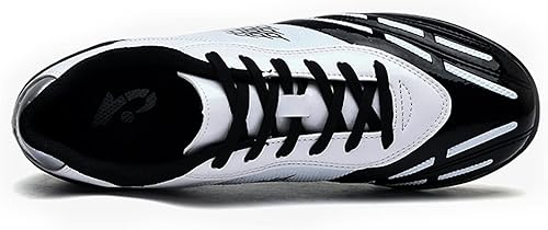 Miniatura 2 de LOONYX Tacos de béisbol moldeados de goma duraderos para niños y niñas, para deportes al aire libre, zapatos de fútbol para niños y niñas, zapatos