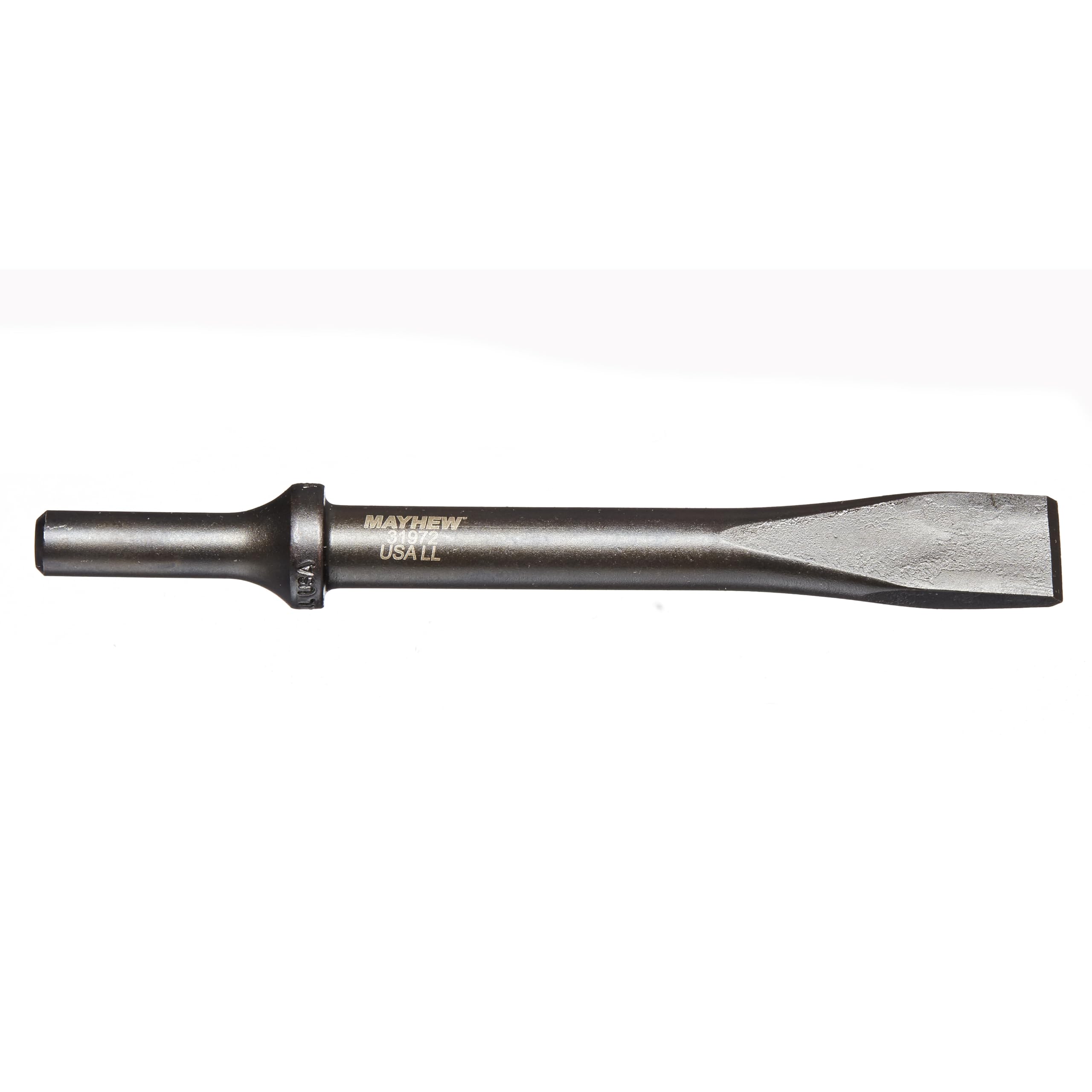 Mayhew Tools 31972 Pneumatic Cold Chisel, 5/8" x 6", Black Oxide Finish