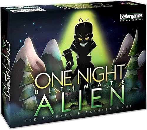 Bezier Games One Night Ultimate Alien, Fun Party Game for