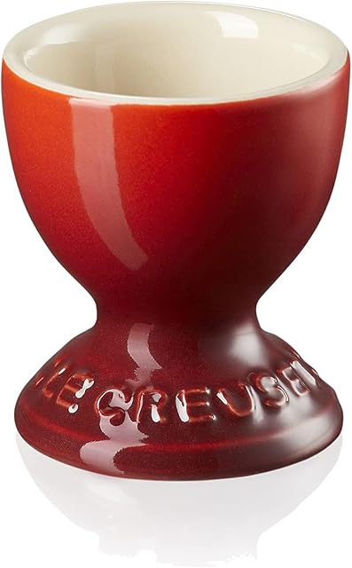 Le Creuset Kieliszek do jajka ze stopką, 9 g, 5,3 x 5,3 x 5,9 cm, wiśniowy, 1 szt