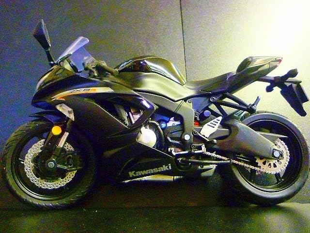 Amazon | 1/12 カワサキ ZX-6R 636 ZX 6R ブラック 2014 ☆ 川崎重工