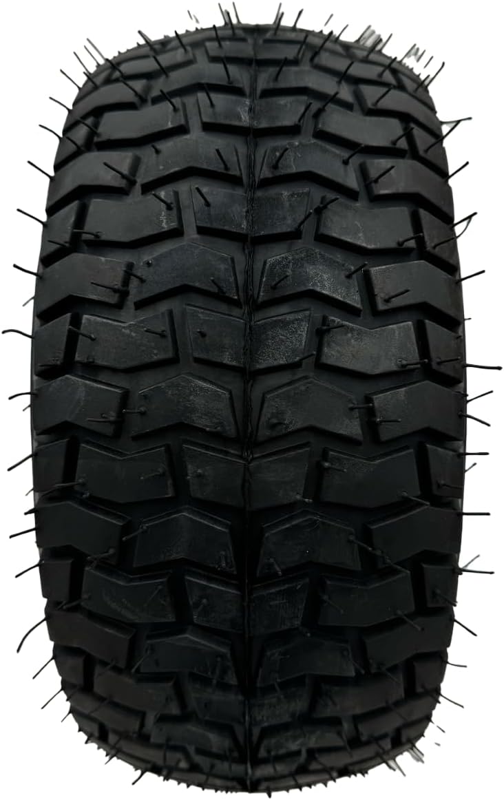 15x6.00-6 Dump Cart Tire and Rim - Fits on 3/4 Inch Axle, 3.25 Inch Hub