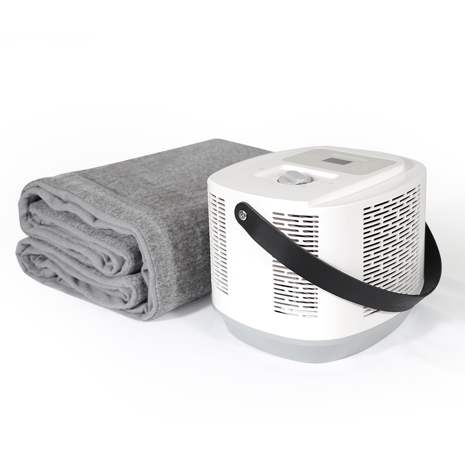 Comfort for Beds,Bed Water Cooling System with Portable Cooling Mattress & Heater(54°F-115°F), Quiet Operation,with Blankets Zone Any Size Bed，for Indoor