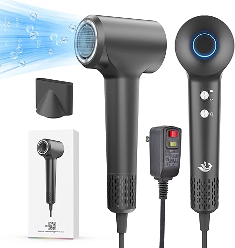 KARFUN Secador de pelo, secador de pelo, secador de pelo de plasma, secador de pelo iónico para mujeres, secadores de pelo profesionales de alta