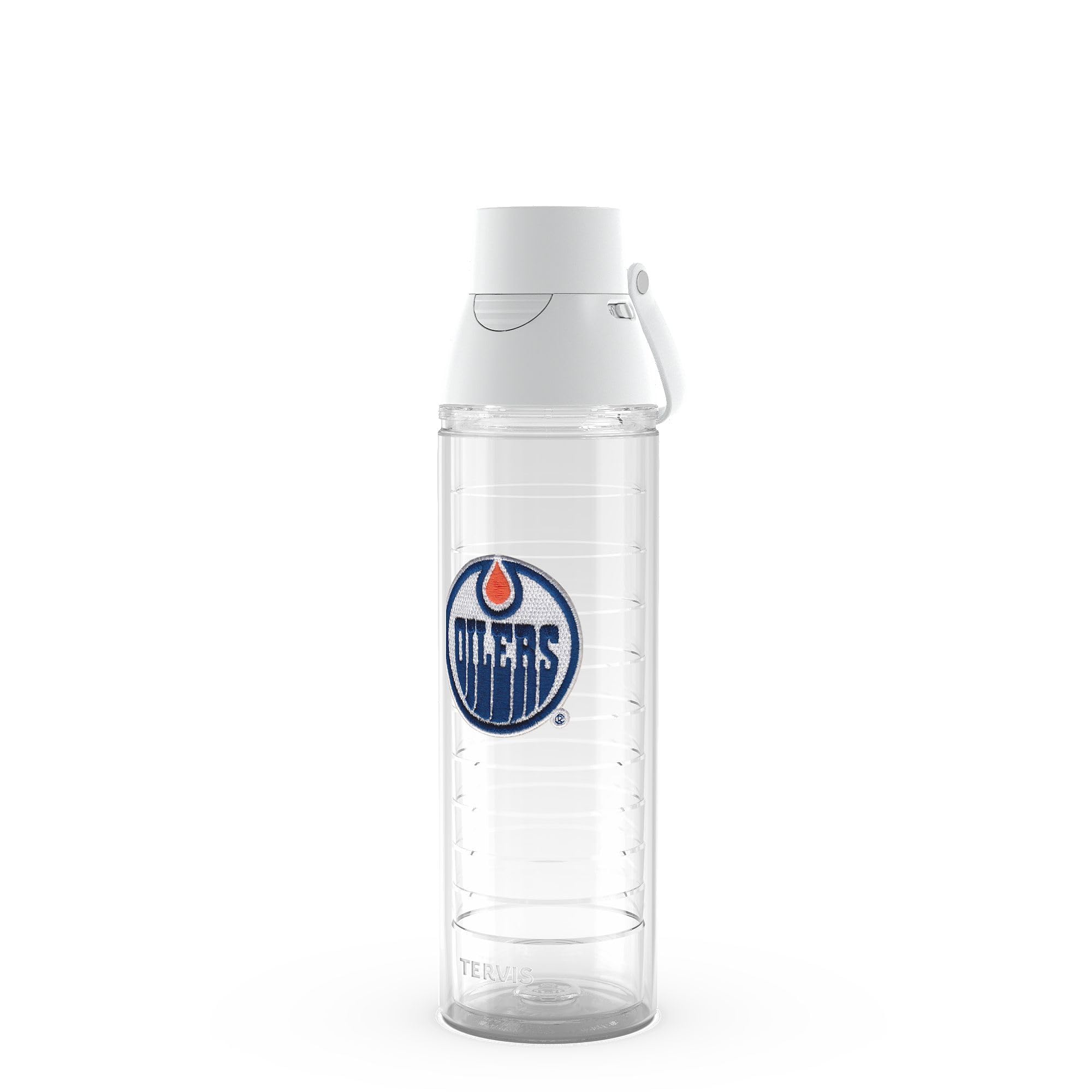 Tervis Venture Lite NHL Edmonton Oilers - Primary Logo Made in USA Double Walled Insulated Tumbler Travel Cup Keeps Drinks Cold & Hot, 24oz Water Bottle, Classic