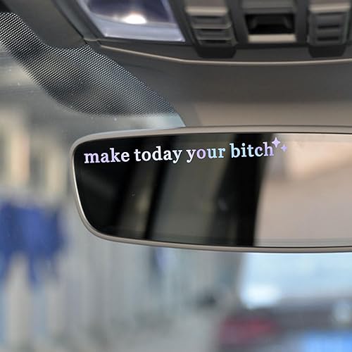 Vista 72 de 3 calcomanías con texto “Hello Beautiful” para espejo retrovisor, decoración de vinilo, accesorios para regalar para el auto, decoración para mujer