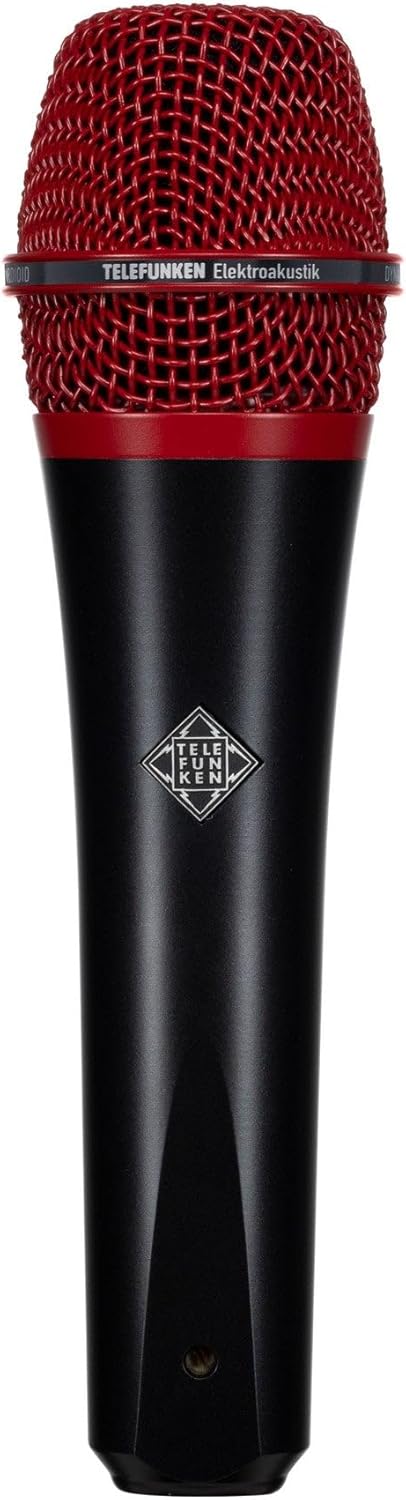 TELEFUNKEN M80 Dynamic Custom Shop (Black, Red)