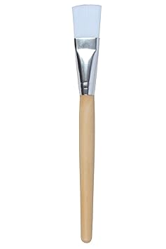 CETC Professional Flat Face Pack Brush - Wooden
