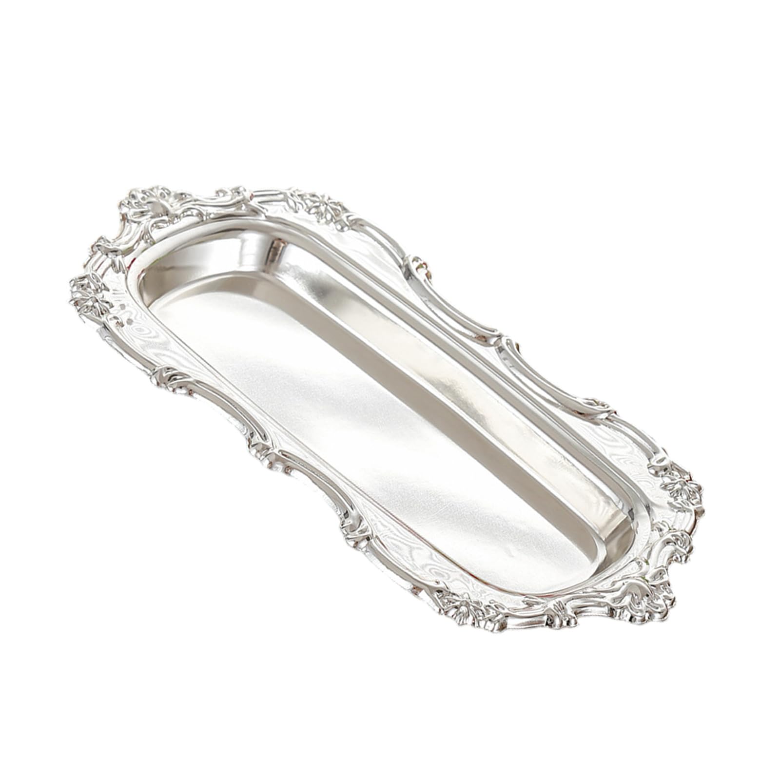 Metal Display Tray for Cupcakes Fragrances Snacks Iron Cake Storage Plate Kitchen Countertop Organiser Serving Platter