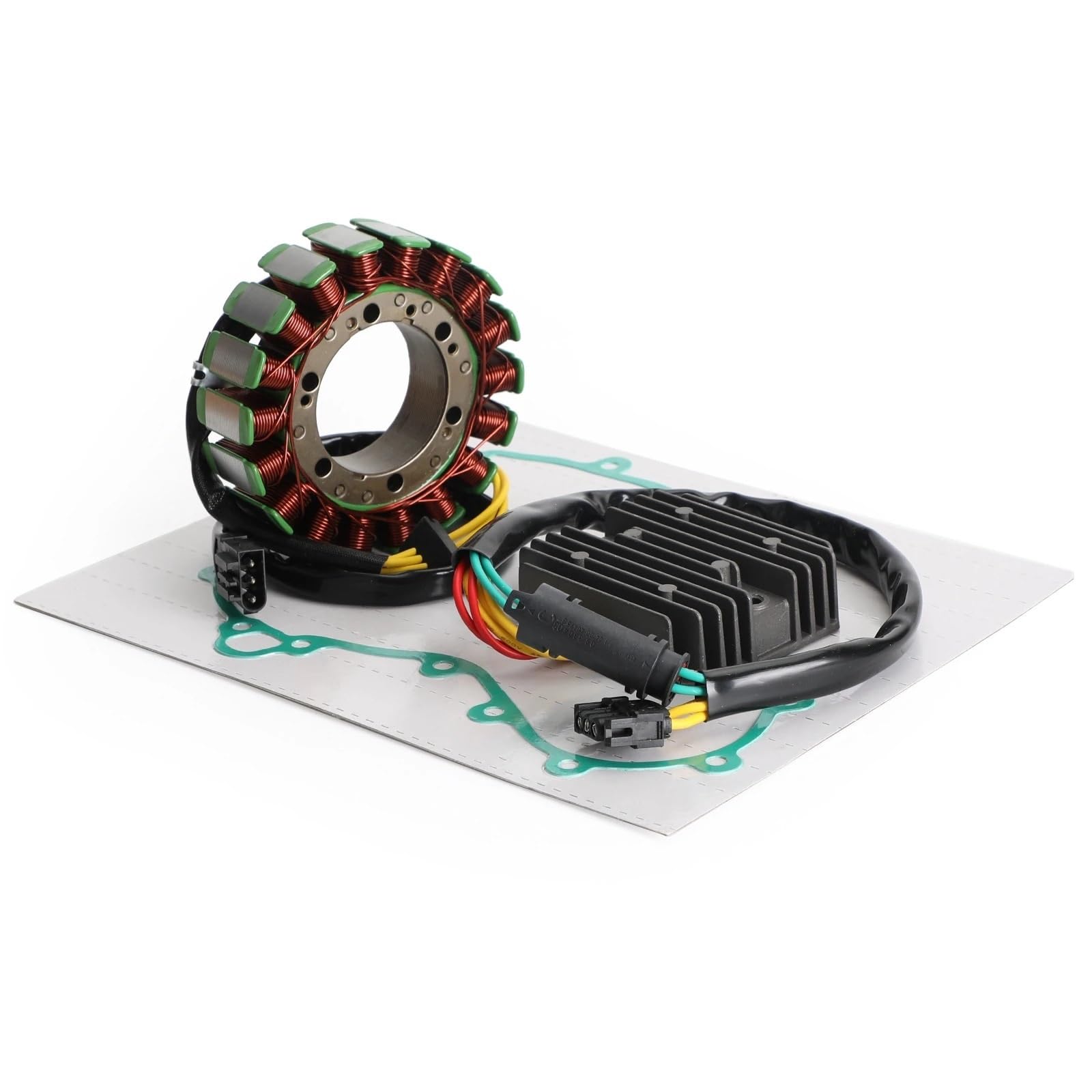 Stonaj generatory‌ Uszczelka cewki magneto-stojana regulatora pasująca do BMW F 650 700 800 GS F800 R, S, ST, GT F650GS F700GS 12318524422 Cewka stojana‌