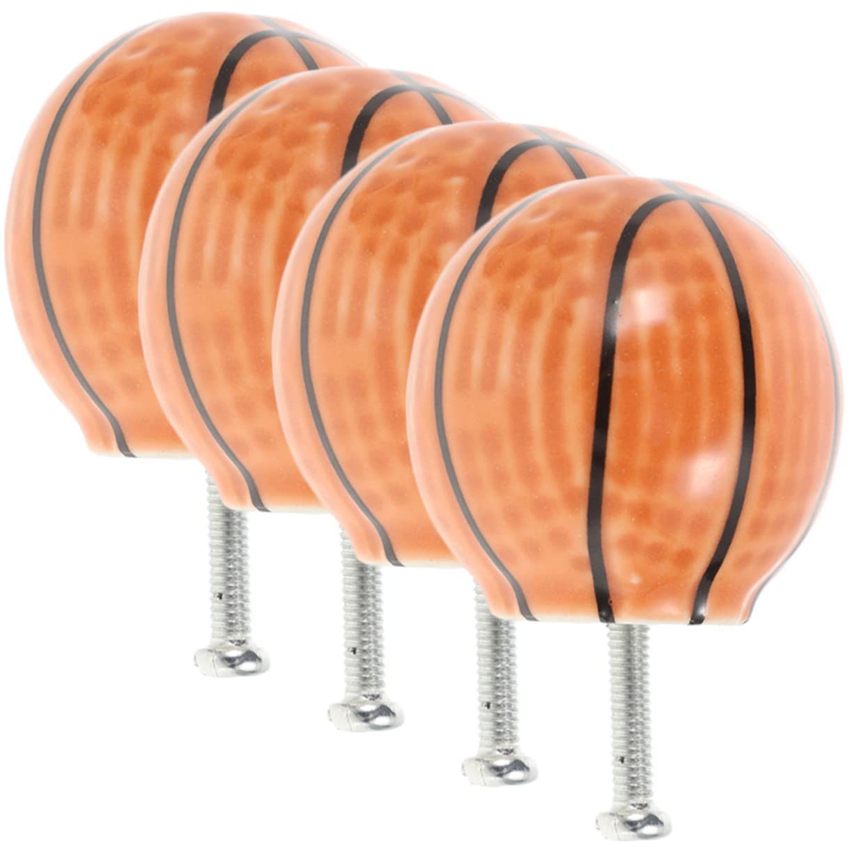 Boutons de porte orange pour personnaliser les meubles de cuisine et placards