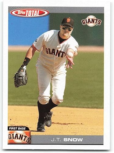 2004 Topps Total #153 J.T. Snow - San Francisco Giants