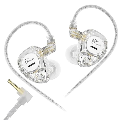 Yinyoo KZ Taurus Écouteurs filaires IEM Hi-FI pour audiophiles Double