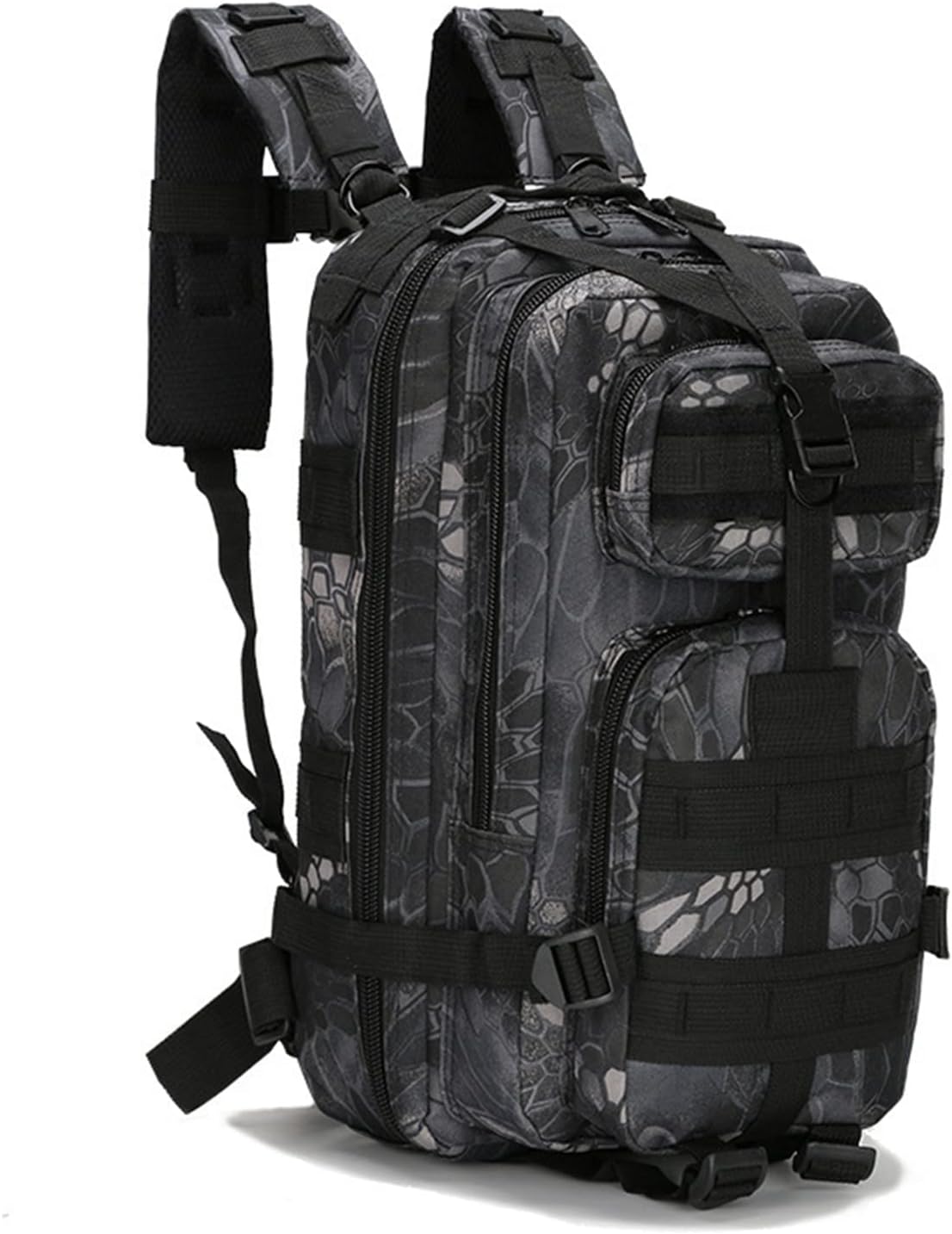 Tactical Backpack for Men, 30L Small Outdoor Army Backpacks Military Rucksack Molle Bag for Sports Camping Hiking Trekking Fishing Hunting