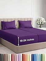 Vista 527 de Extra Deep Pocket Split King Sheets - 5 Piece Breathable & Cooling Bed Sheets - Hotel Luxury Bed Sheet Set - Soft, Wrinkle Free & Comfy - Easily