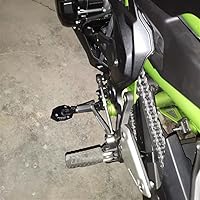 Vista 4 de SCUUBE Para Kawasaki para Versys 300 X300 X250 Motocicletas Kickstand Pie Lateral Soporte Ampliador Placa de Extensión de Placa de Soporte CNC