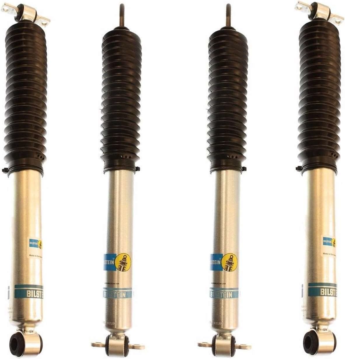 5100 Monotube Gas Shocks Set for 84-01 Jeep Cherokee XJ with 3.5-4in Lift