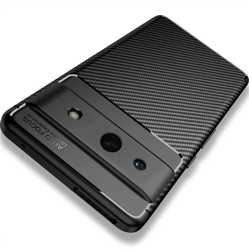 TheGiftKart Rugged Carbon Fibre Back Cover Case for Google Pixel 7A | Shockproof & Protective | Stunning Minimalist Design Back Case Cover for Google Pixel 7A (Black) (B0C43TR9BC) Amazon Price History, Amazon Price Tracker