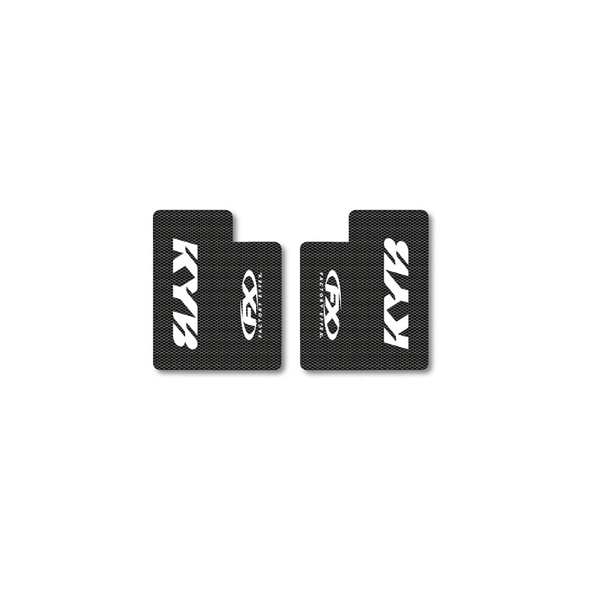 Factory Effex (10-38002 Black Upper Fork Shield Graphic