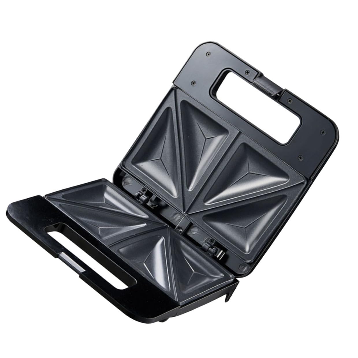 VILLCASE Sandwichera Eléctrica Mini Sartén Antiadherente para Sándwich Máquina de Desayuno para Pasteles Barbacoa y Filetes