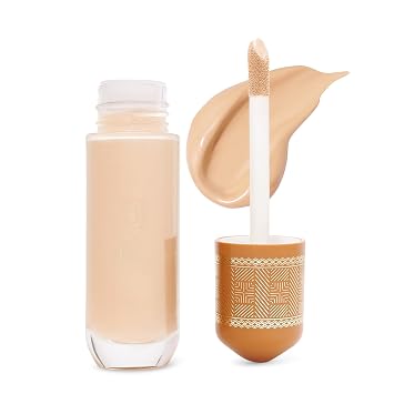 Juvias Place I Am Magic Radiance Booster - Shade 8 Alexander - Flawless Effect for Glam Makeup - Blurs, Smooths & Illuminates Complexion - Glow Activator with Buildable Low to Medium Coverage