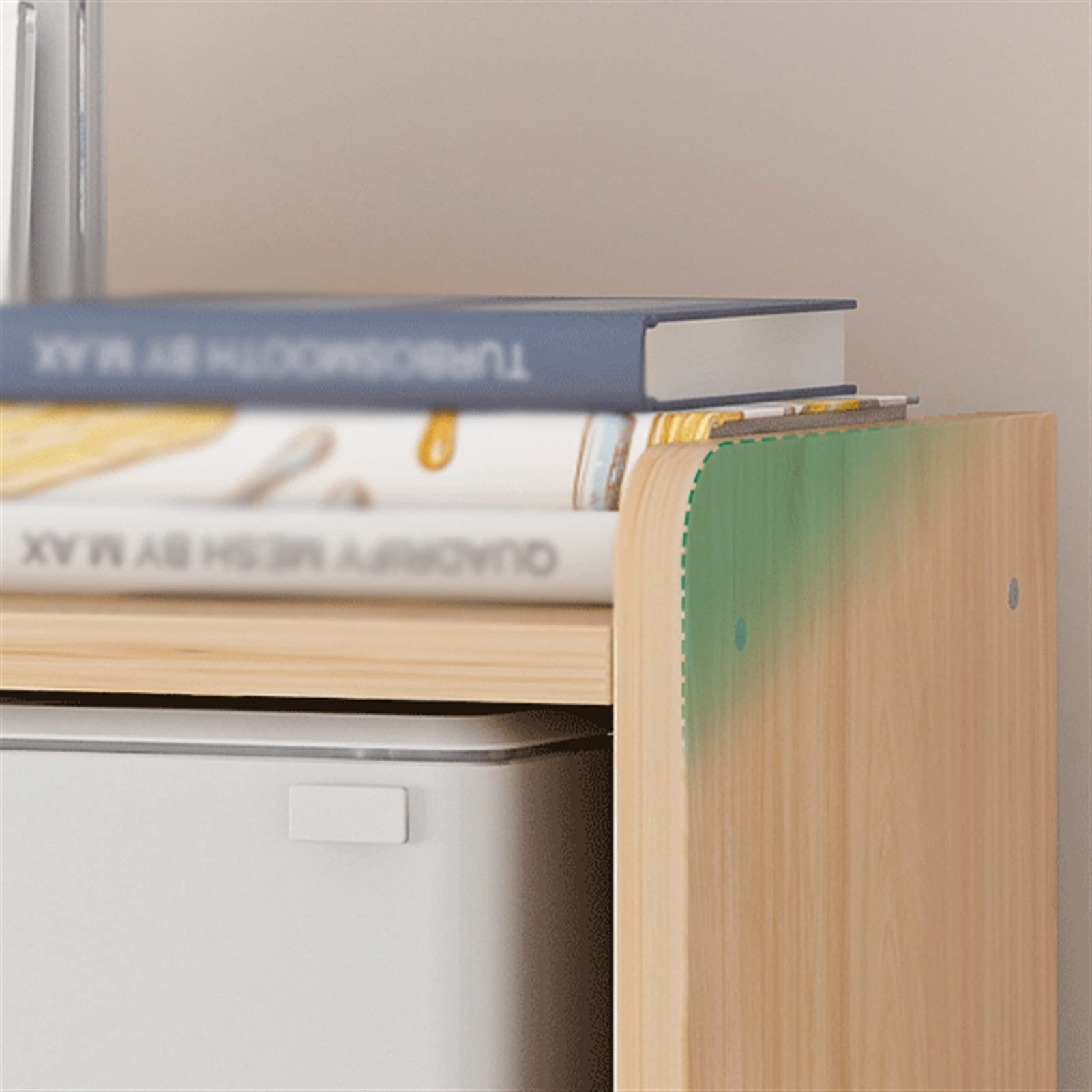 Supporto per Stampante Multistrato e scrivania - Supporto salvaspazio per scrivania da Ufficio e armadietto - Libreria Versatile e Porta Accessori per Piccoli Oggetti