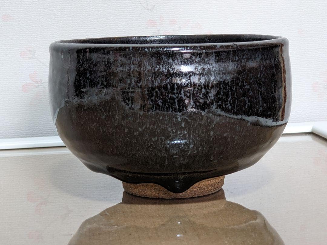 ♦茶道具 窯変天目 虹彩 抹茶碗 作家物 青山作 茶道具 コレクション 骨董品 窯変天目 🌸 虹彩 抹茶碗 作家物 青山作 茶道具 コレクション