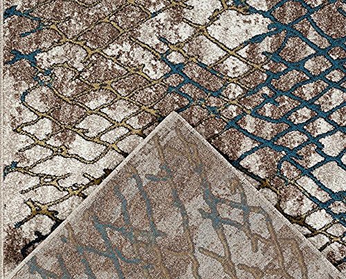 Persian-Rugs 6047 Modern Web Carpet, 8 X 11 Feet #TOP4